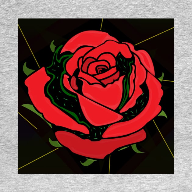 Red Rose by momomoma